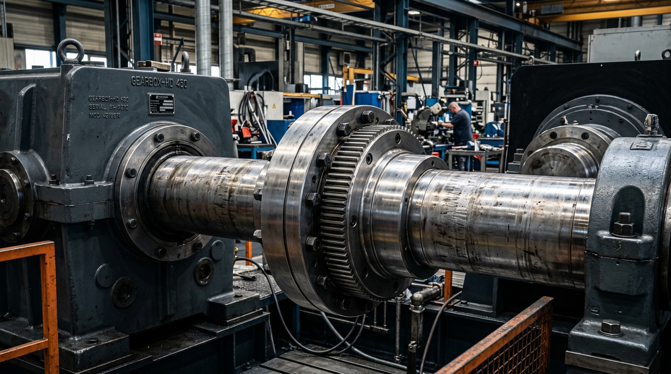 Heavy-Duty Mechanical Gear Coupling Drive Assembly