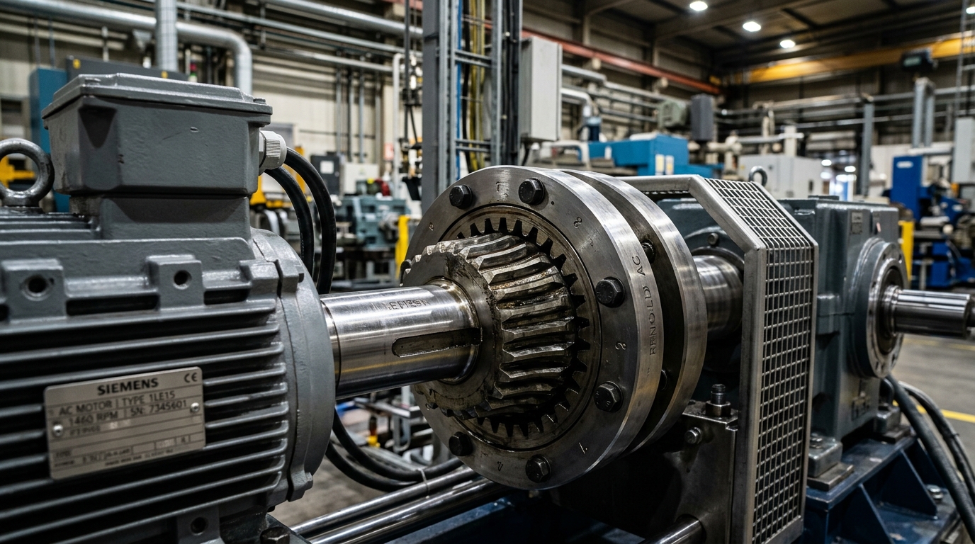 Precision Steel Gear Coupling Hub with Crowned Meshing Teeth